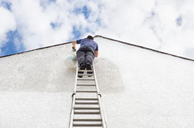 Peinture extérieure à Crucheray — façades et ravalement